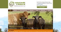 Desktop Screenshot of animalhealthni.com